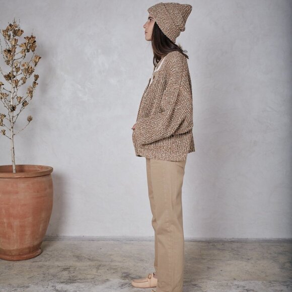 Esby Ashley Cardigan in caramel, size small - Picture 4 of 11